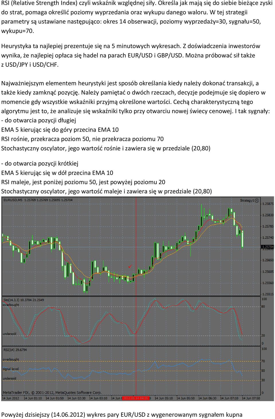 Z doświadczenia inwestorów wynika, że najlepiej opłaca się hadel na parach EUR/USD i GBP/USD. Można próbować sił także z USD/JPY i USD/CHF.