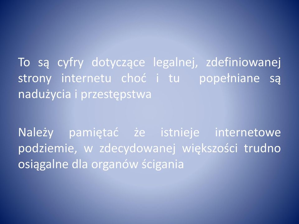 przestępstwa Należy pamiętać że istnieje internetowe