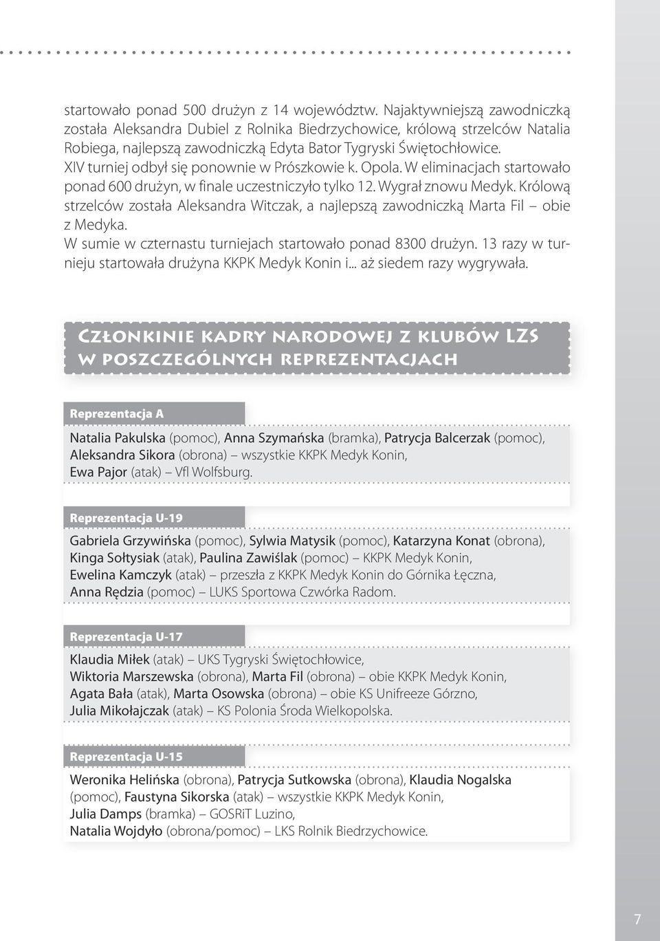 XIV turniej odbył się ponownie w Prószkowie k. Opola. W eliminacjach startowało ponad 600 drużyn, w finale uczestniczyło tylko 12. Wygrał znowu Medyk.