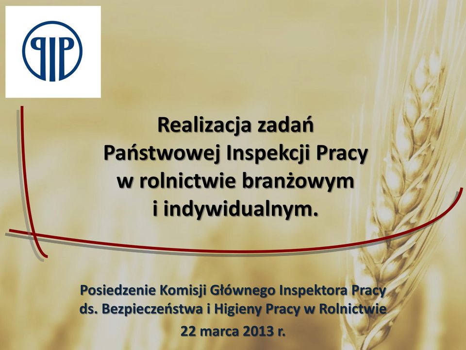 Posiedzenie Komisji Głównego Inspektora Pracy ds.