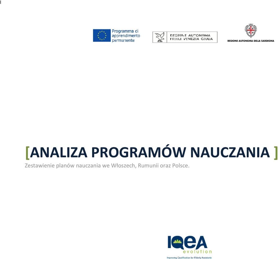 planów nauczania we