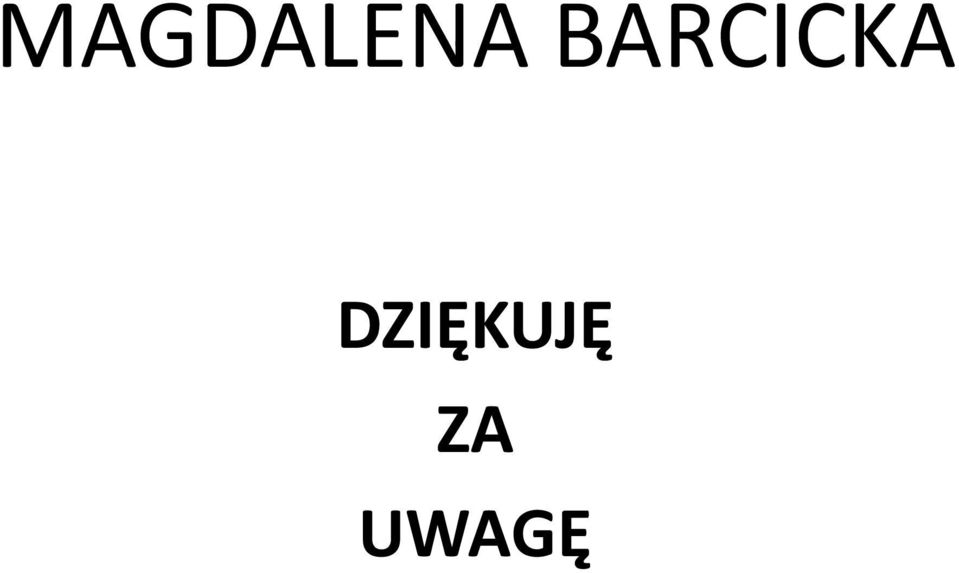 DZIĘKUJĘ