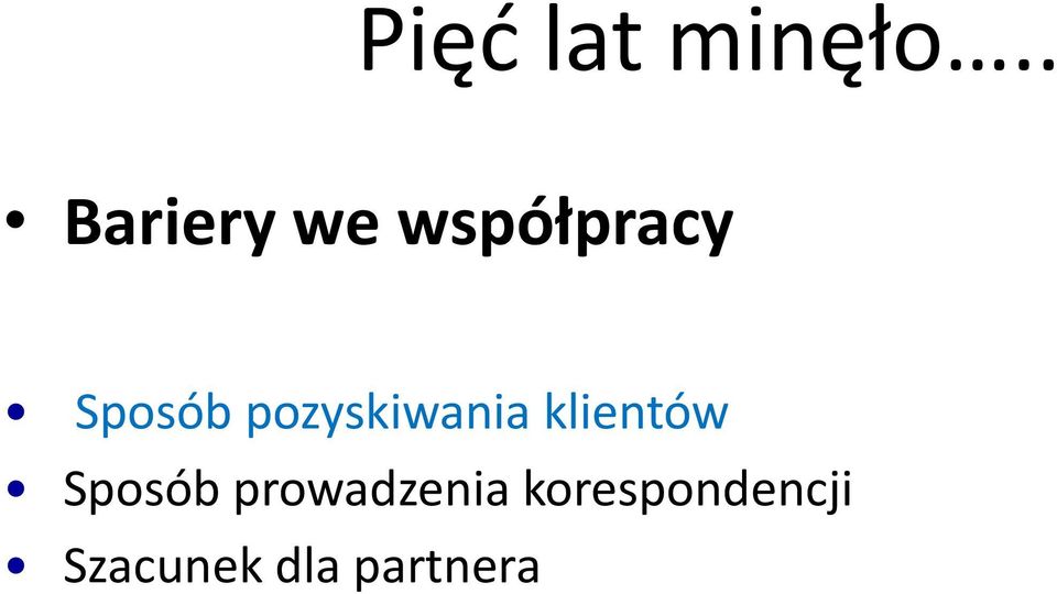 pozyskiwania klientów Sposób