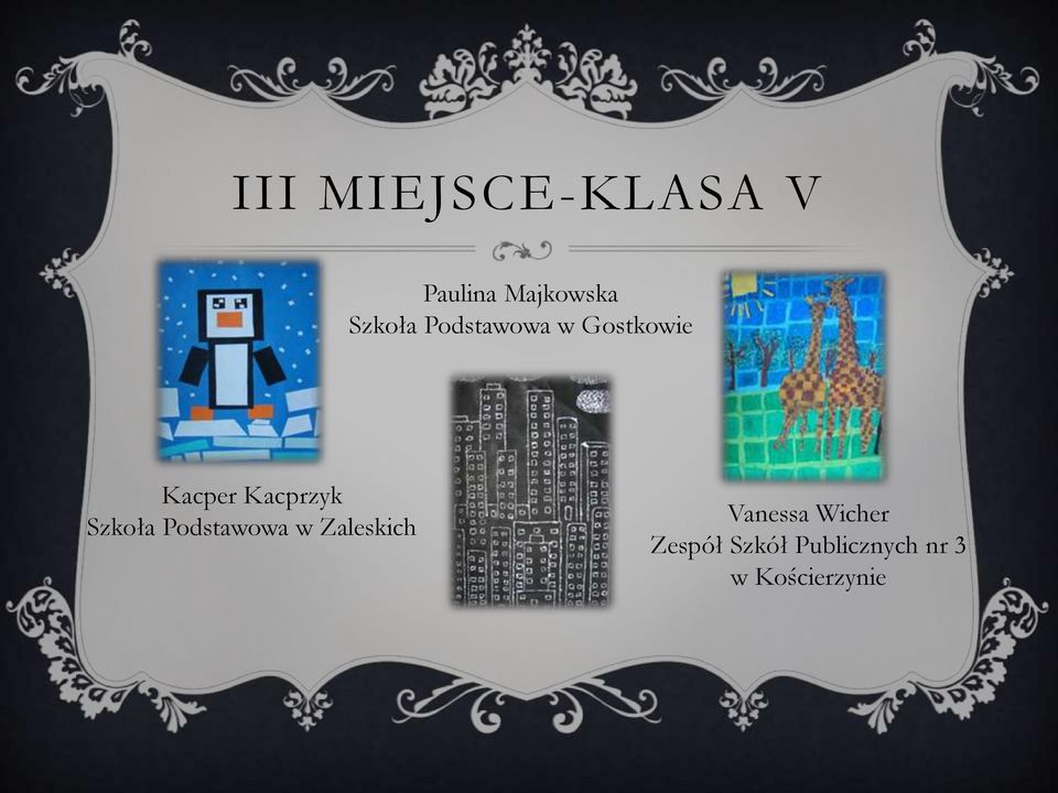 Kacprzyk Szkoła Podstawowa w Zaleskich