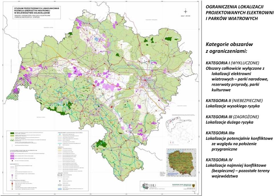 (NIEBEZPIECZNE) Lokalizacje wysokiego ryzyka KATEGORIA III (ZAGROŻONE) Lokalizacje dużego ryzyka KATEGORIA IIIa Lokalizacje