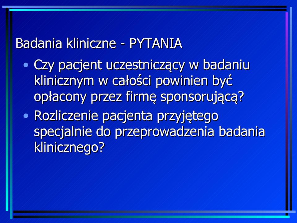 przez firmę sponsorującą?