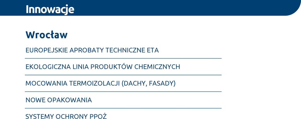 CHEMICZNYCH MOCOWANIA TERMOIZOLACJI