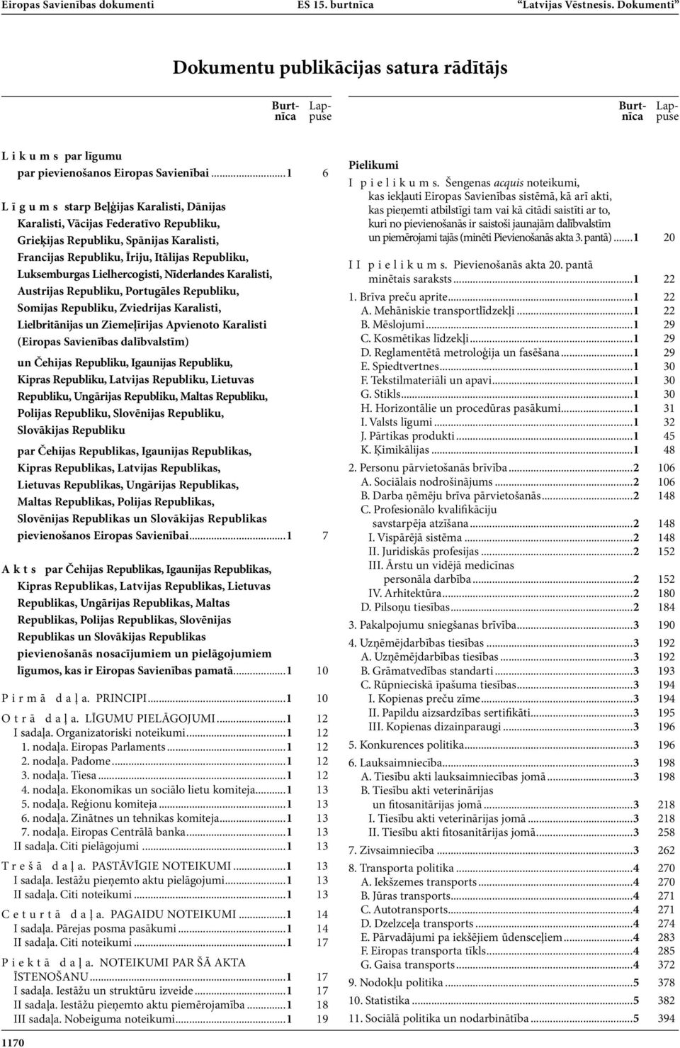 ..1 6 L ī g u m s starp Beļģijas Karalisti, Dānijas Karalisti, Vācijas Federatīvo Republiku, Grieķijas Republiku, Spānijas Karalisti, Francijas Republiku, Īriju, Itālijas Republiku, Luksemburgas