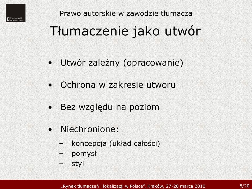 utworu Bez względu na poziom