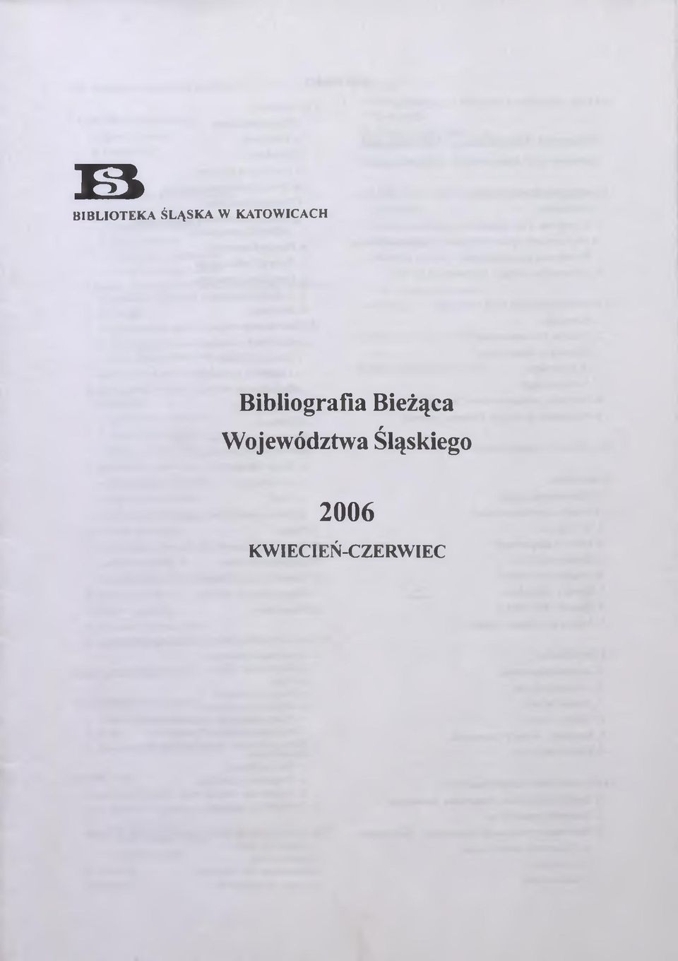 Bibliografia Bieżąca