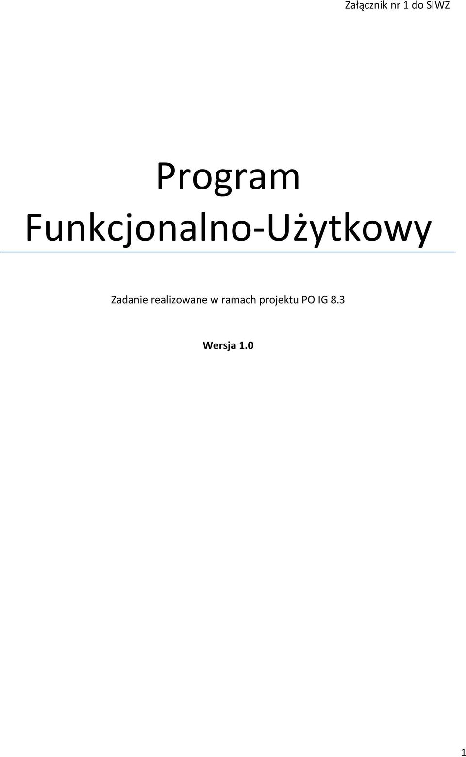 Funkcjonalno-Użytkowy