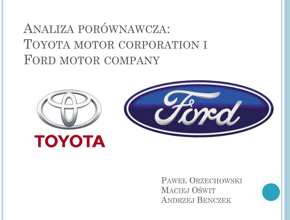 MOTOR COMPANY PAWEŁ