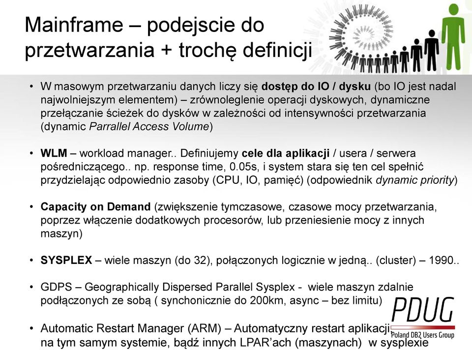 . Definiujemy cele dla aplikacji / usera / serwera pośredniczącego.. np. response time, 0.