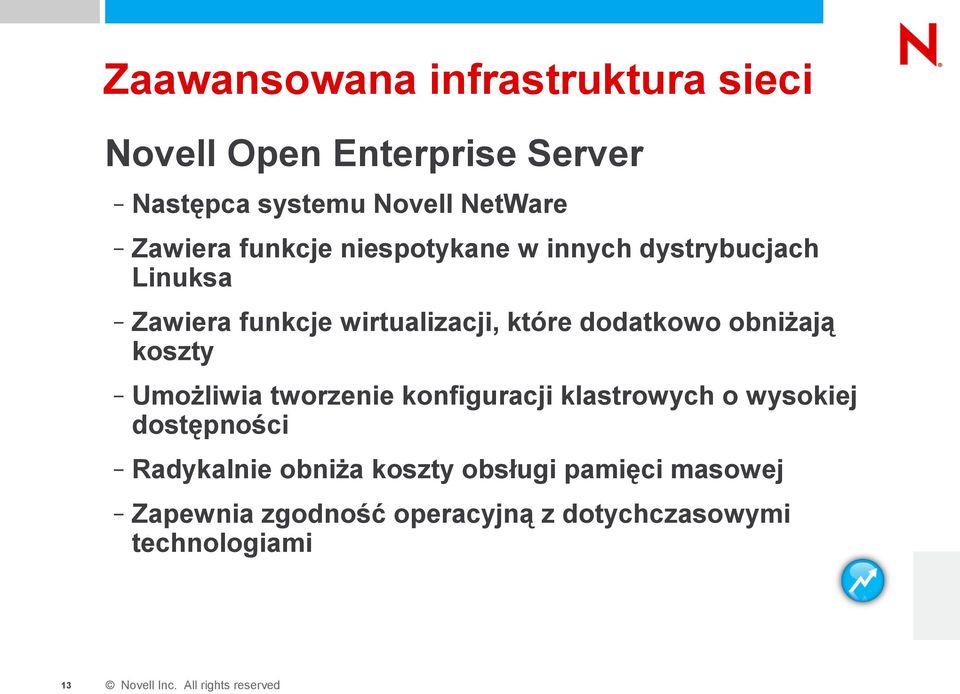 dodatkowo obniżają koszty Umożliwia tworzenie konfiguracji klastrowych o wysokiej dostępności