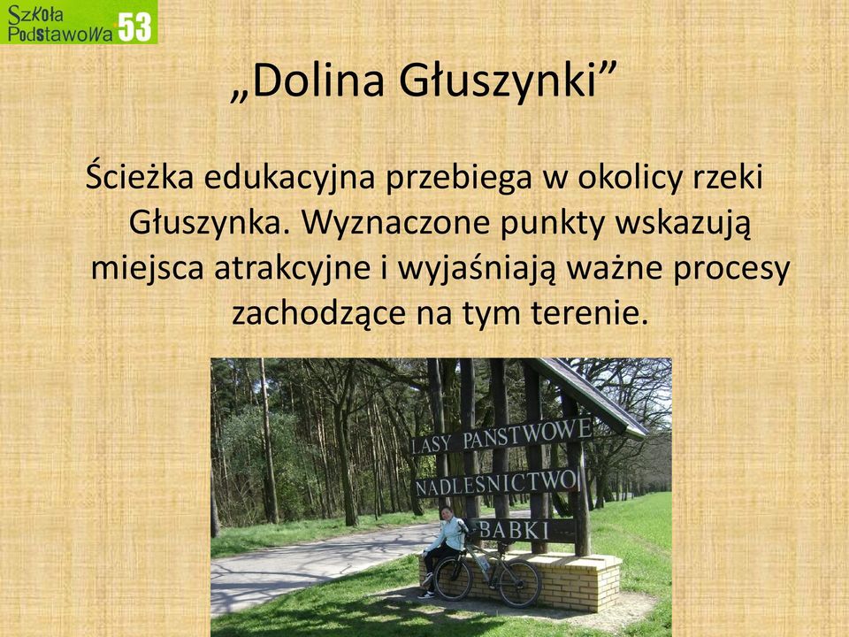 Wyznaczone punkty wskazują miejsca