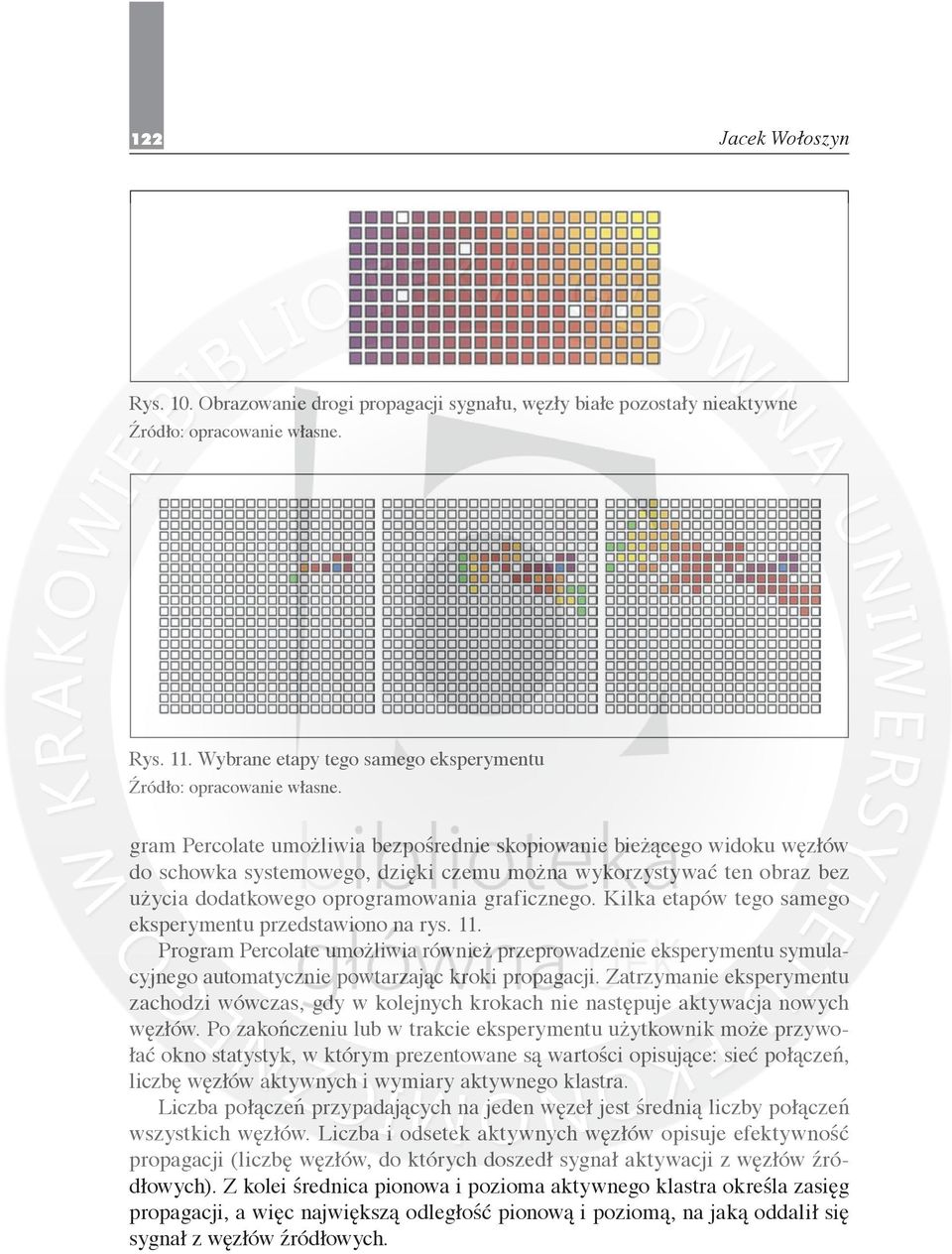 dodatkowego oprogramowania graficznego. Kilka etapów tego samego eksperymentu przedstawiono na rys. 11.