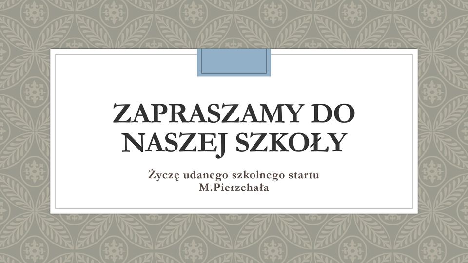 Życzę udanego