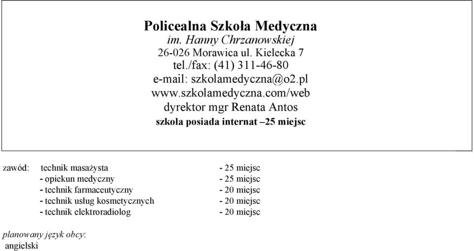 o2.pl www.szkolamedyczna.