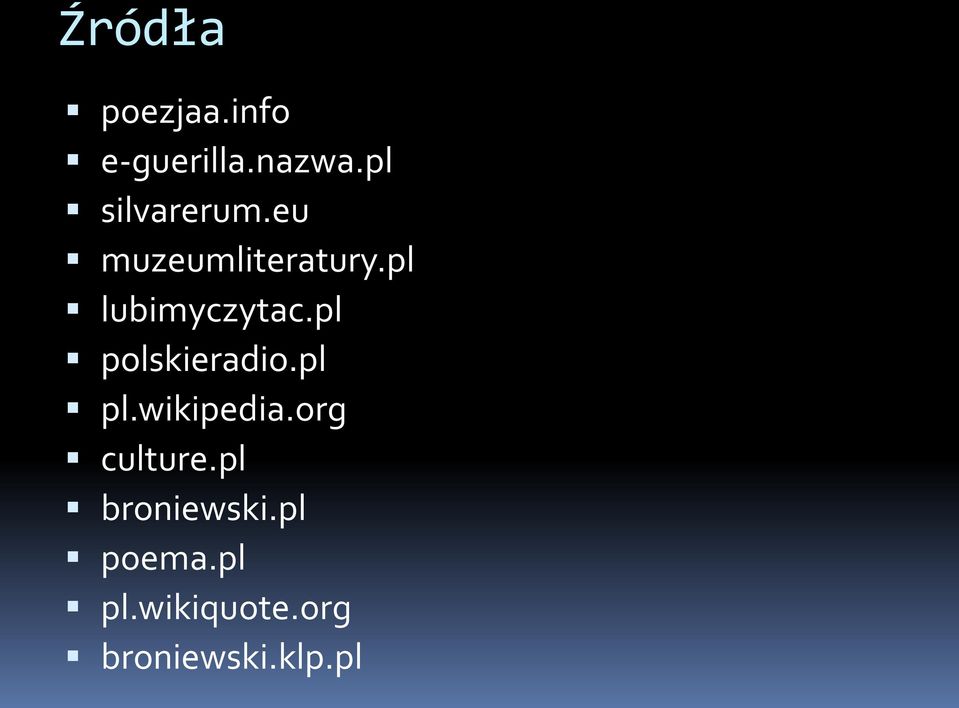 pl lubimyczytac.pl polskieradio.pl pl.wikipedia.