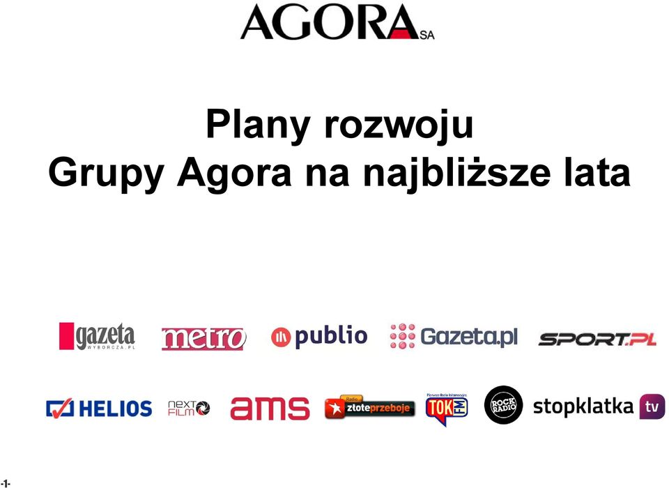 Grupy Agora