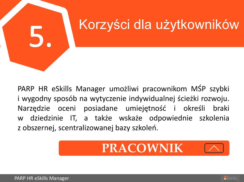 Narzędzie oceni posiadane umiejętność i określi braki w dziedzinie IT, a także