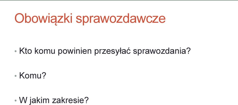 powinien przesyłać