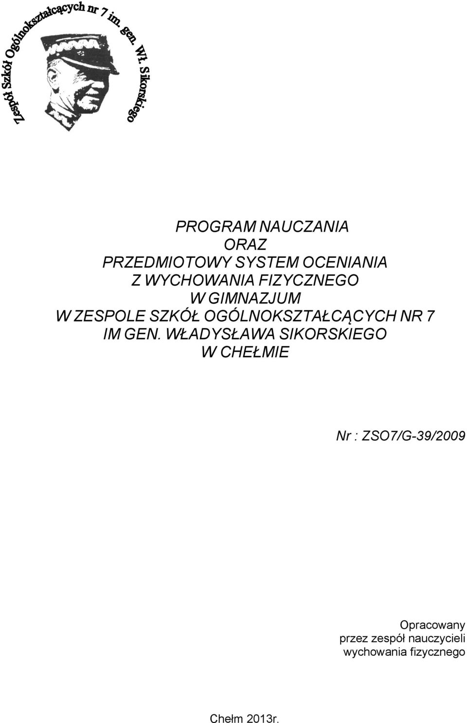 OGÓLNOKSZTAŁCĄCYCH NR 7 IM GEN.