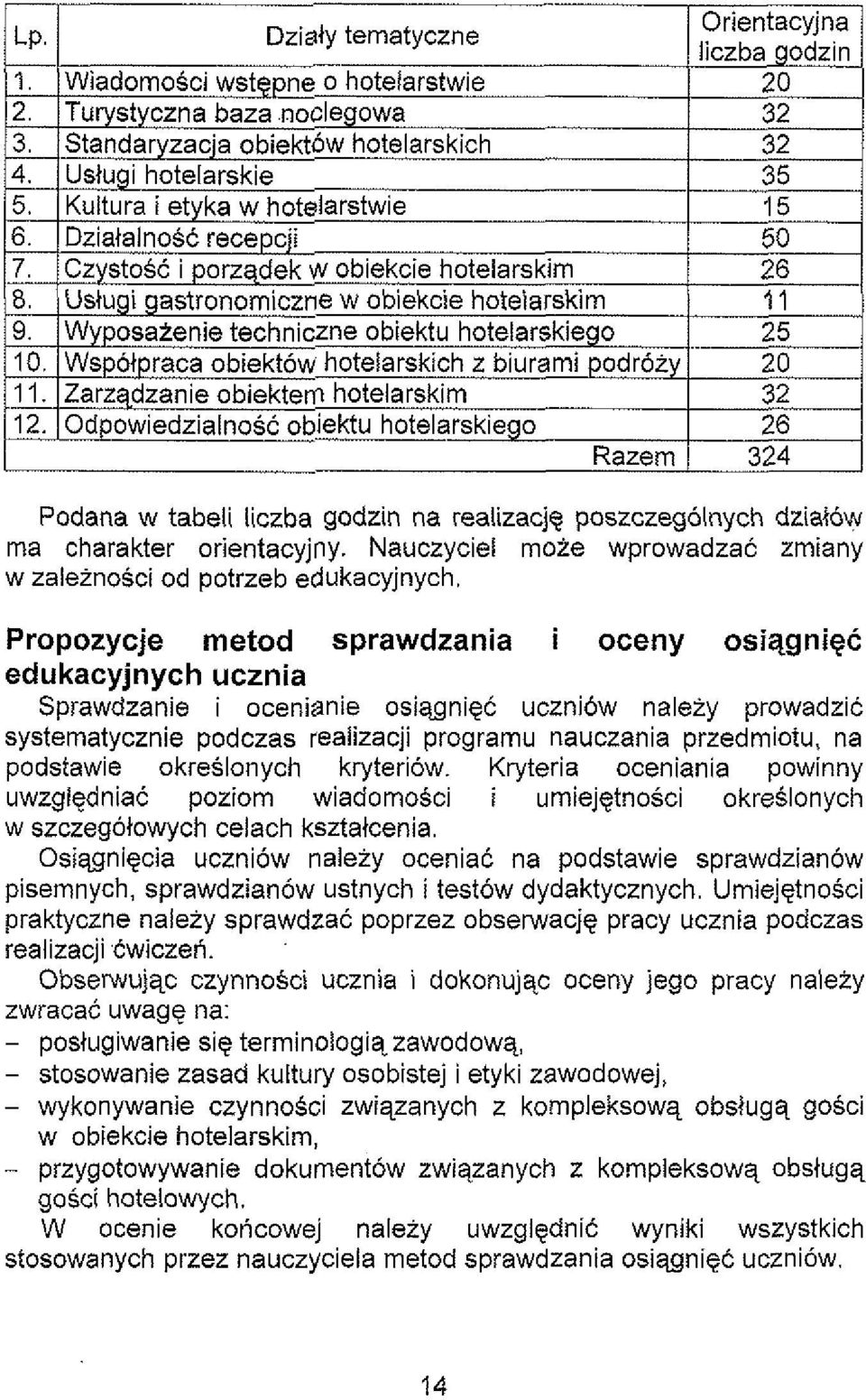 Kryteria oceniania powinny uwzgledniat poziom wiadomosci i umiejetnosci okreslonych w szczegolowych celach ksztalcenia Osiqgniecia uczni6w naleiy oceniat na podstawie sprawdzianow pisemnych,