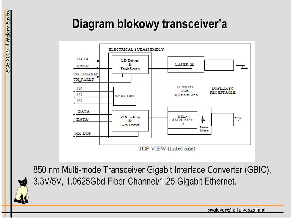 Interface Converter (GBIC), 3.