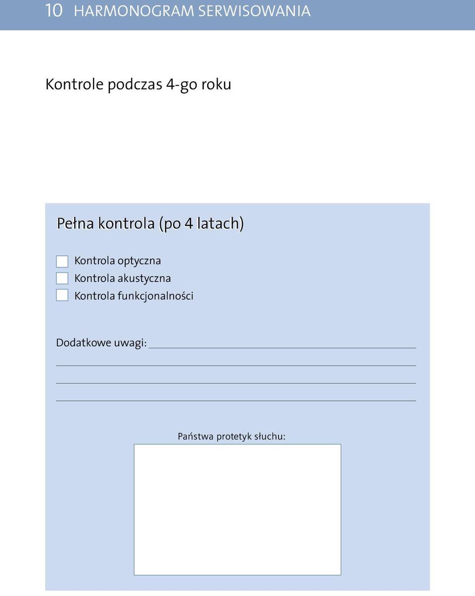 Kontrole podczas