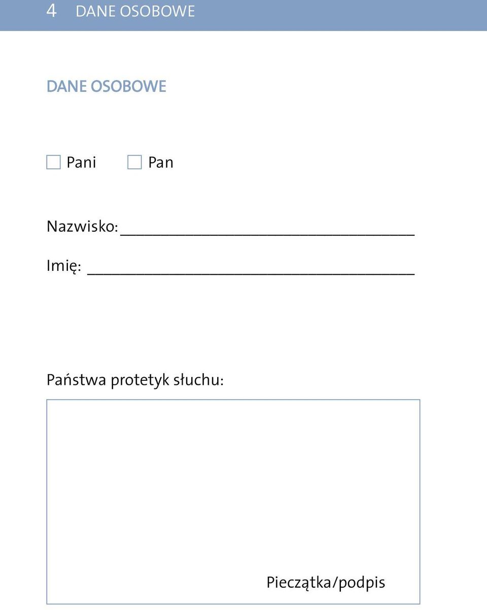 Pan Nazwisko: