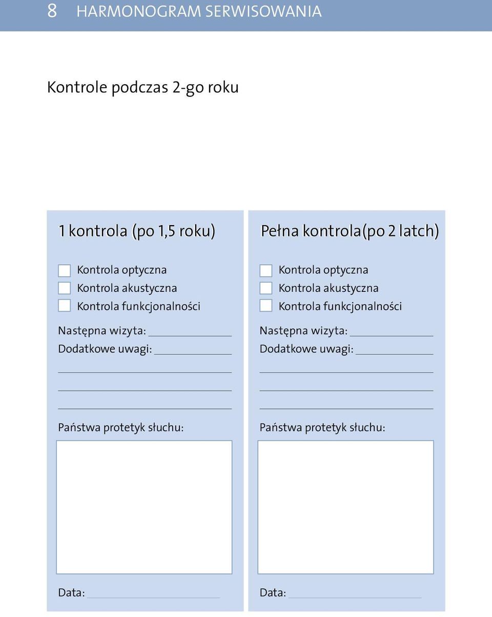 roku) Pełna kontrola(po 2 latch)