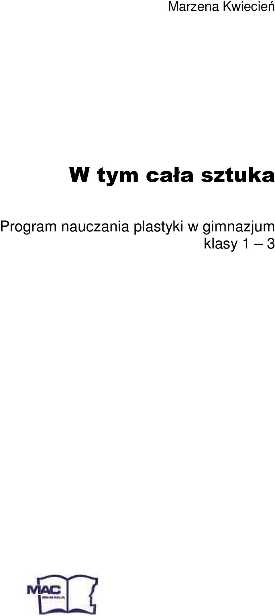 Program nauczania