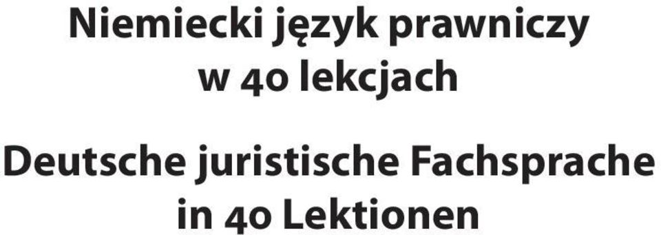 lekcjach Deutsche