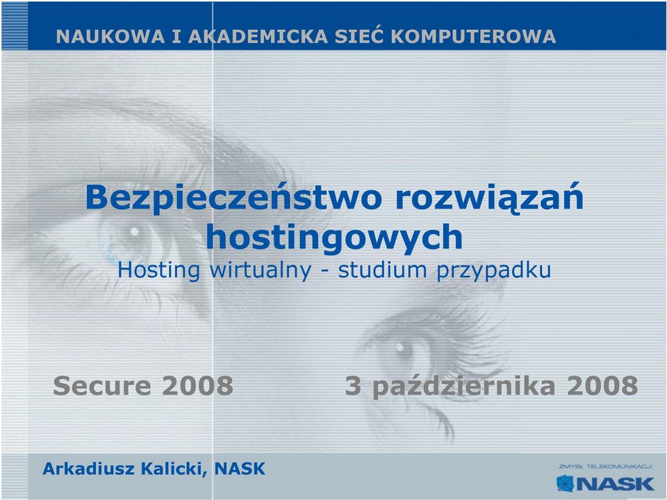 Hosting wirtualny - studium przypadku
