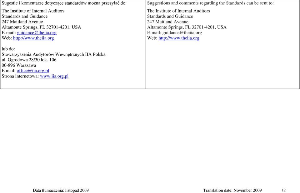 org Web: http://www.theiia.