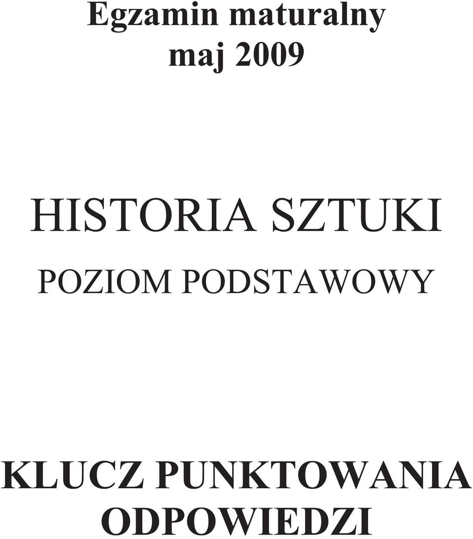 POZIOM PODSTAWOWY