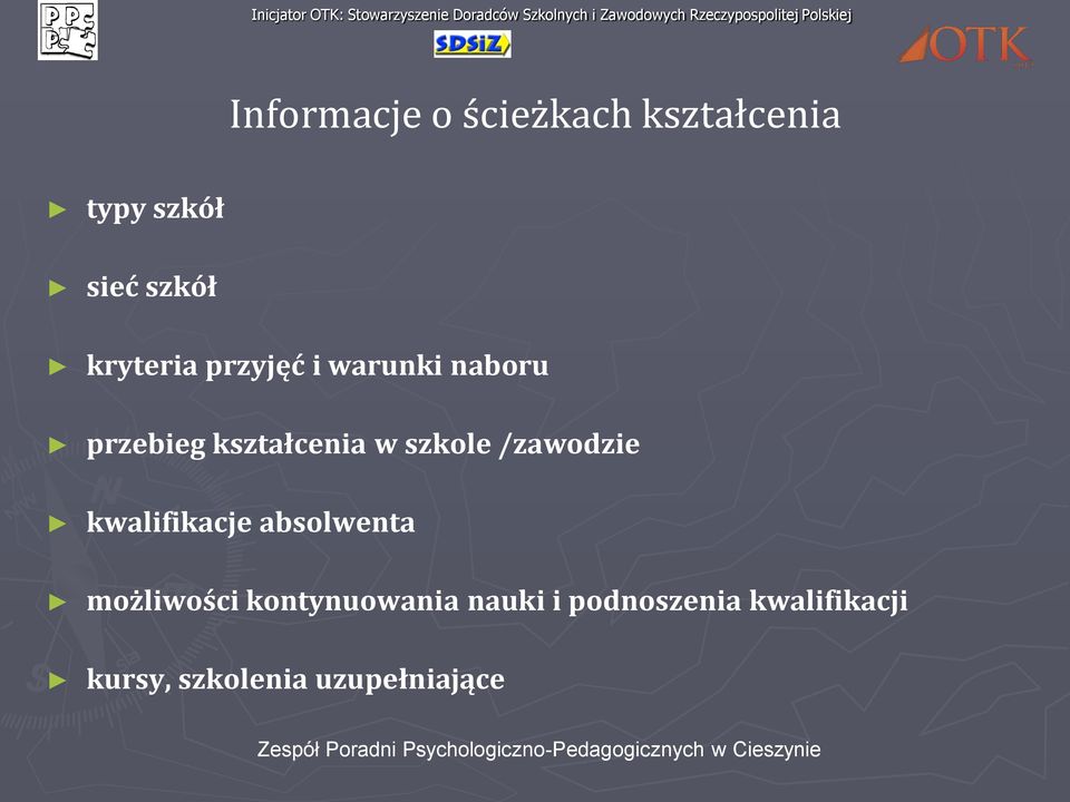 szkole /zawodzie kwalifikacje absolwenta możliwości