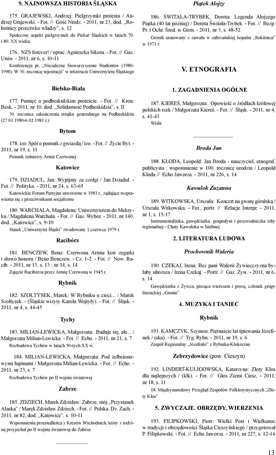 Niezależne Stowarzyszenie Studentów (1980-1990). W 30. rocznicę rejestracji w rektoracie Uniwersytetu Śląskiego Piątek Alojzy 186.