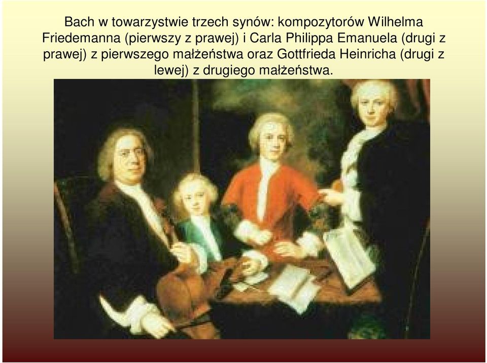 Philippa Emanuela (drugi z prawej) z pierwszego