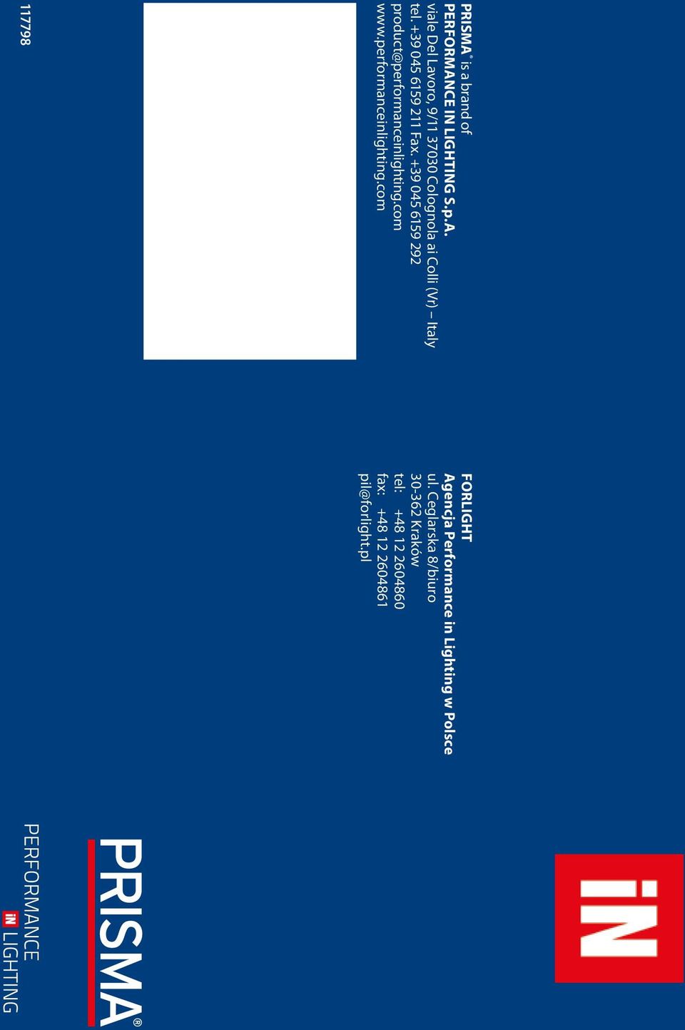 performanceinlighting.com 117798 FORLIGHT Agencja Performance in Lighting w Polsce ul.