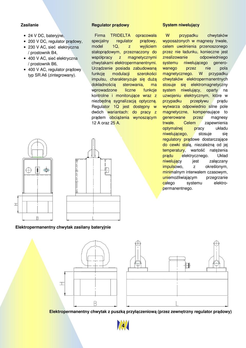 Urządzenie posiada zabudowaną funkcję modulacji szerokości impulsu, charakteryzuje się dużą dokładnością sterowania, ma wprowadzone liczne funkcje kontrolne i monitorujące wraz z niezbędną