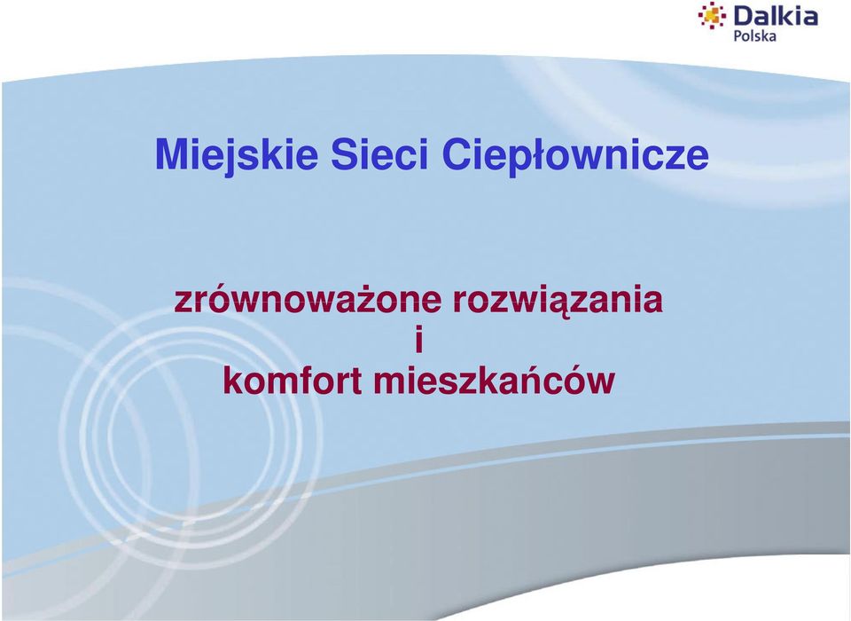 zrównoważone rozwiązania