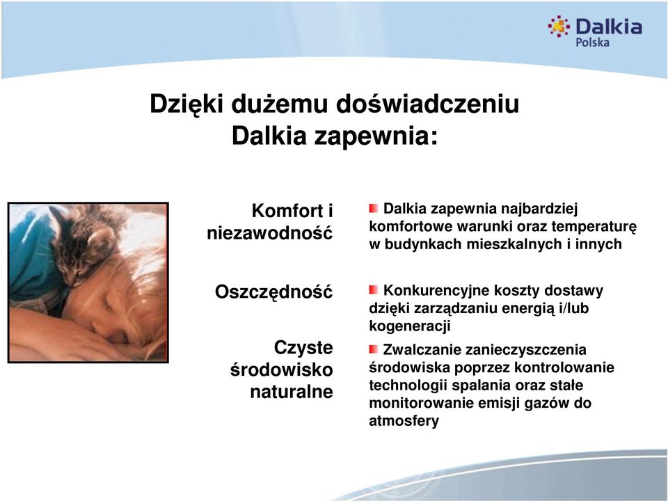 innych Konkurencyjne koszty dostawy dzięki zarządzaniu energią i/lub kogeneracji Zwalczanie