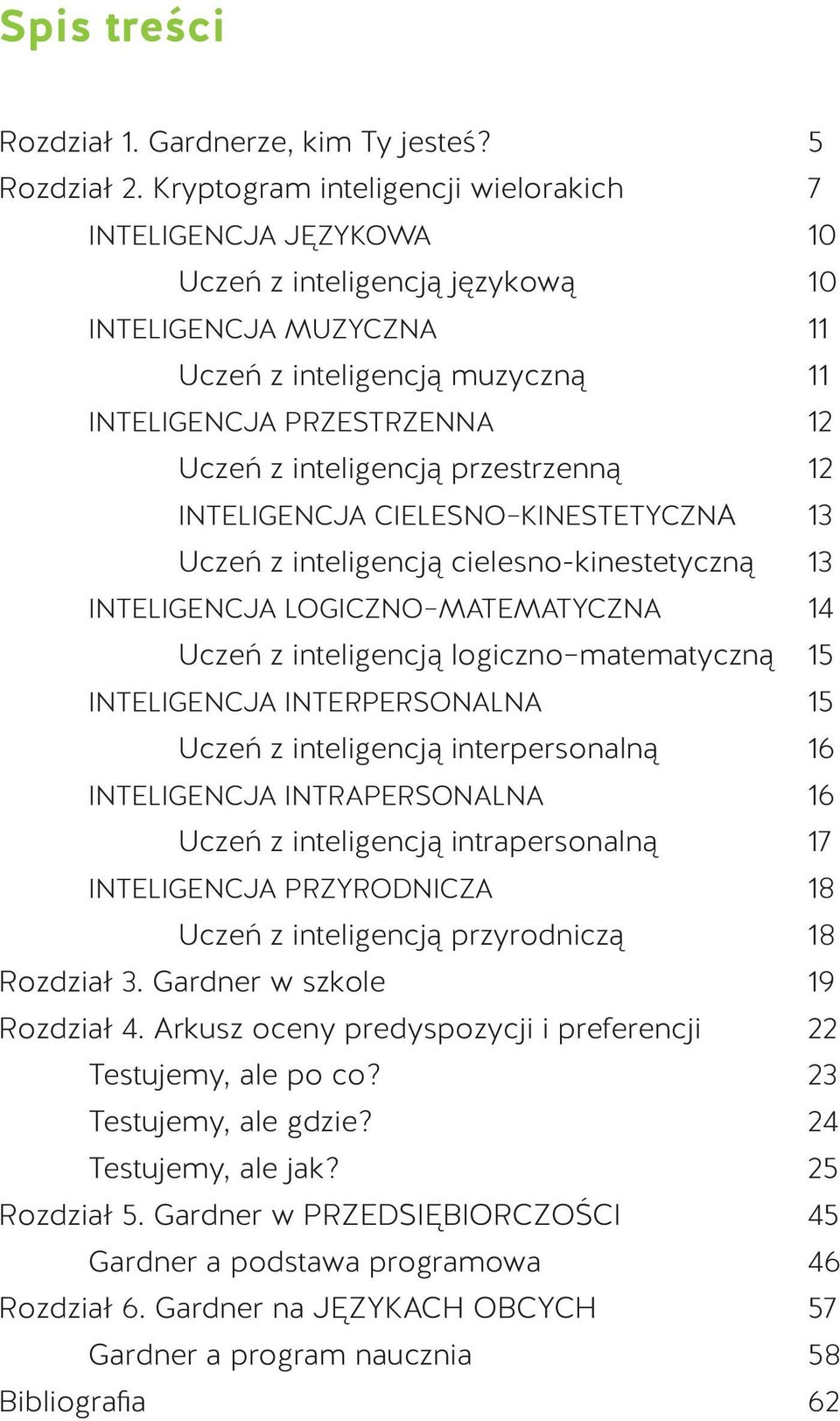 inteligencją przestrzenną 12 INTELIGENCJA CIELESNO KINESTETYCZNA 13 Uczeń z inteligencją cielesno-kinestetyczną 13 INTELIGENCJA LOGICZNO MATEMATYCZNA 14 Uczeń z inteligencją logiczno matematyczną 15