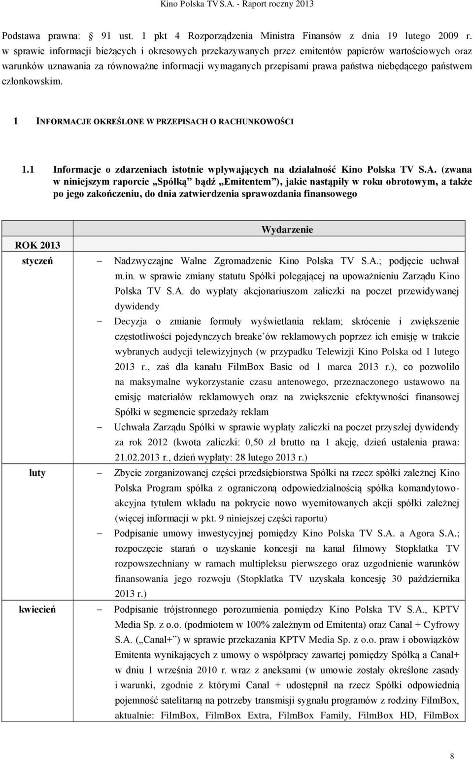 państwem członkowskim. 1 INFORMAC