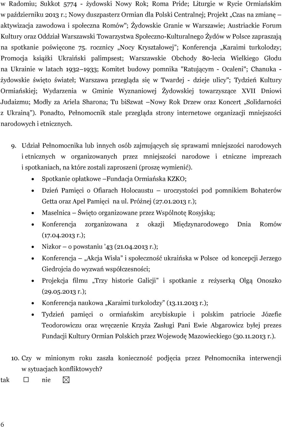 Towarzystwa Społeczno-Kulturalnego Żydów w Polsce zapraszają na spotkanie poświęcone 75.