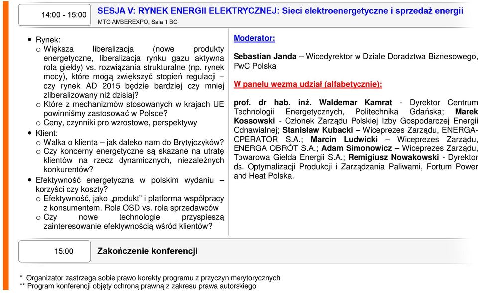 o Które z mechanizmów stosowanych w krajach UE powinniśmy zastosować w Polsce? o Ceny, czynniki pro wzrostowe, perspektywy Klient: o Walka o klienta jak daleko nam do Brytyjczyków?