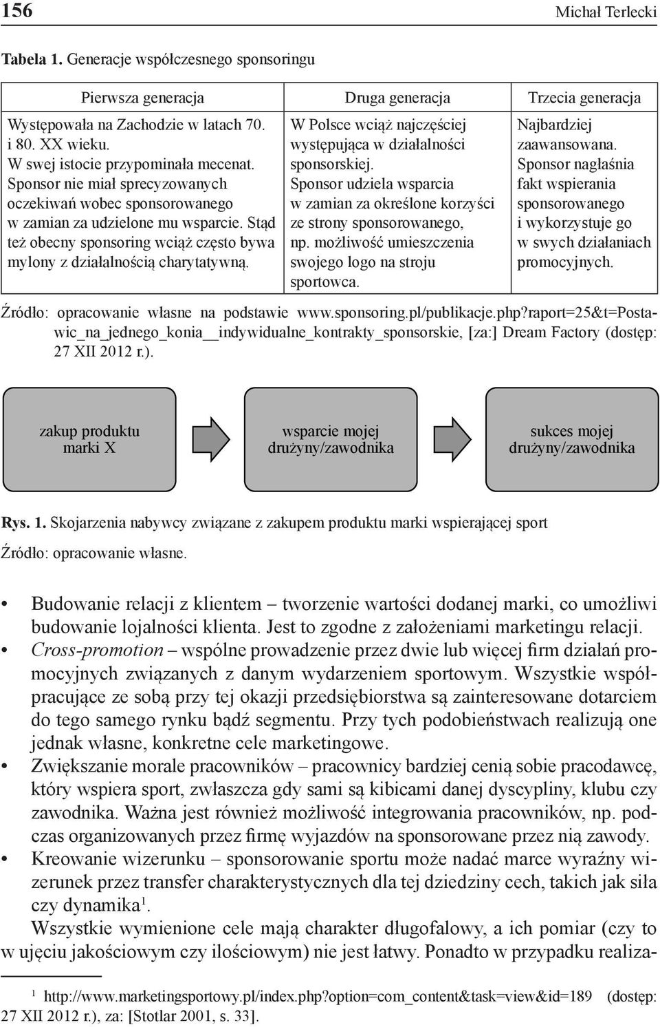 Stąd też obecny sponsoring wciąż często bywa mylony z działalnością charytatywną. W Polsce wciąż najczęściej występująca w działalności sponsorskiej.