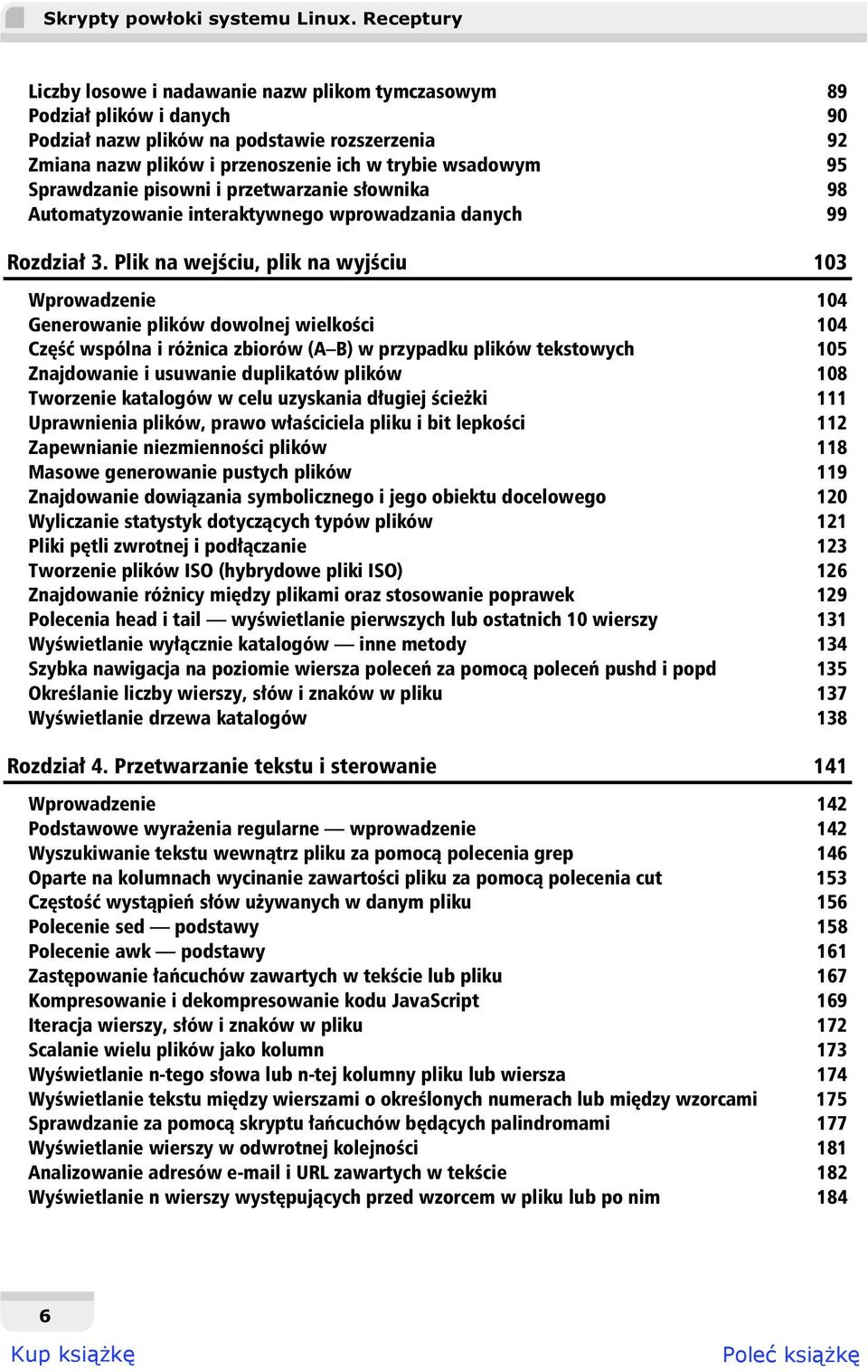 Sprawdzanie pisowni i przetwarzanie s ownika 98 Automatyzowanie interaktywnego wprowadzania danych 99 Rozdzia 3.